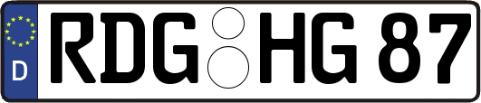 RDG-HG87