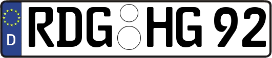 RDG-HG92