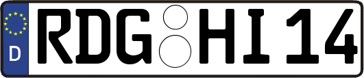 RDG-HI14