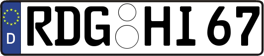 RDG-HI67