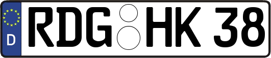 RDG-HK38