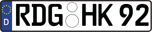 RDG-HK92