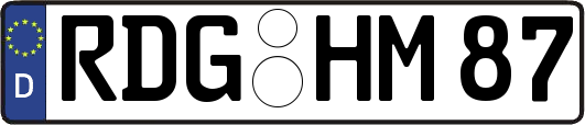 RDG-HM87