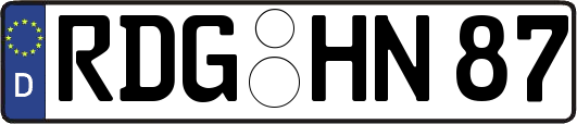 RDG-HN87