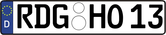 RDG-HO13