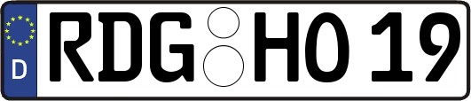 RDG-HO19