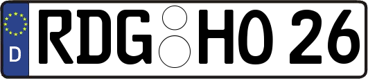 RDG-HO26