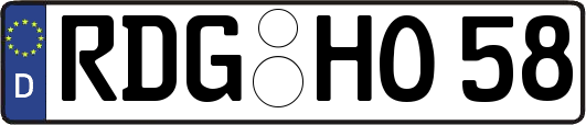 RDG-HO58