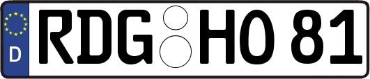 RDG-HO81