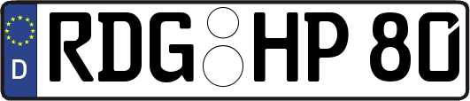 RDG-HP80