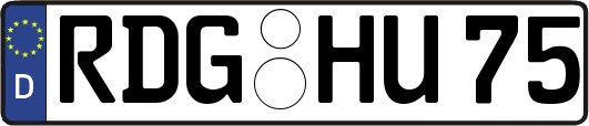 RDG-HU75