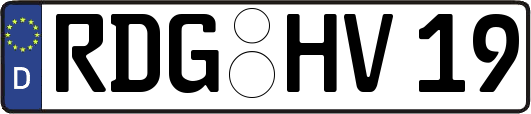 RDG-HV19