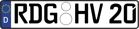 RDG-HV20