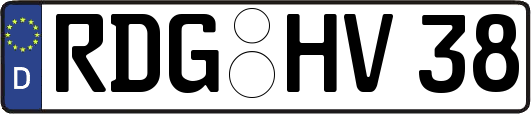 RDG-HV38