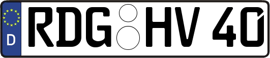 RDG-HV40
