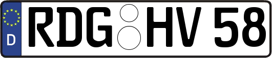 RDG-HV58