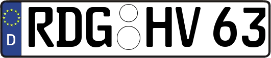 RDG-HV63