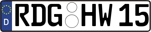 RDG-HW15