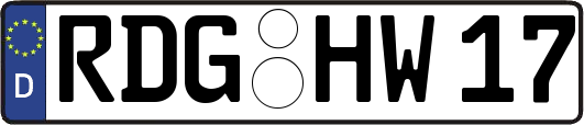 RDG-HW17