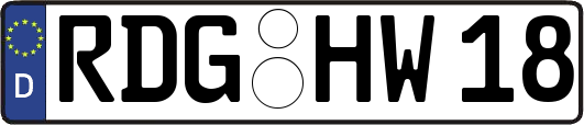 RDG-HW18
