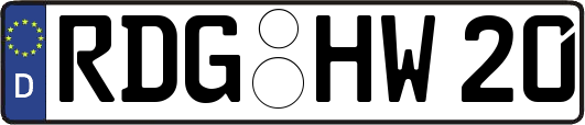RDG-HW20