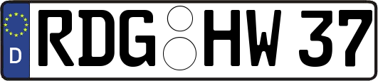 RDG-HW37