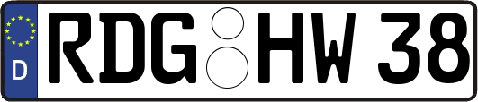 RDG-HW38