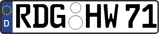 RDG-HW71