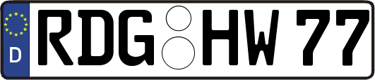RDG-HW77