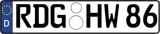 RDG-HW86