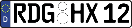 RDG-HX12