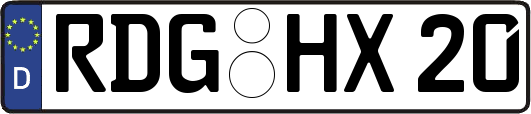 RDG-HX20