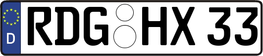 RDG-HX33