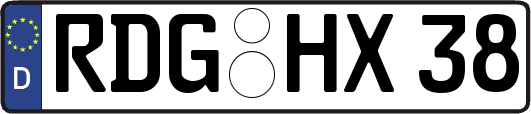 RDG-HX38