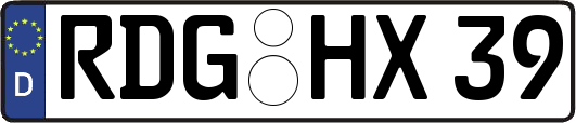 RDG-HX39