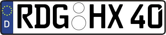 RDG-HX40