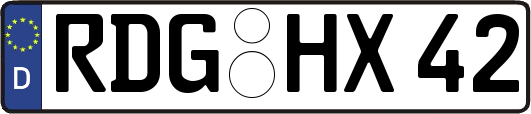 RDG-HX42