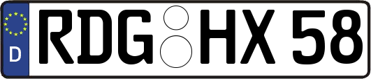 RDG-HX58