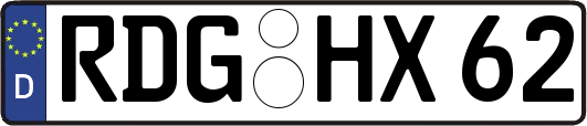RDG-HX62