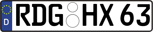 RDG-HX63