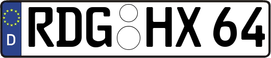 RDG-HX64