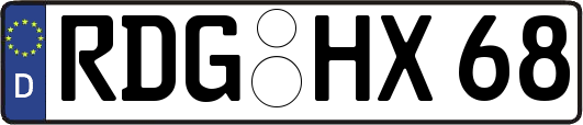 RDG-HX68