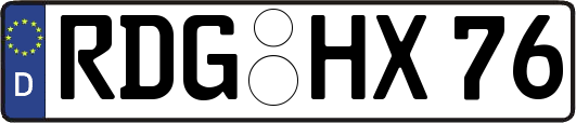 RDG-HX76