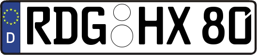 RDG-HX80
