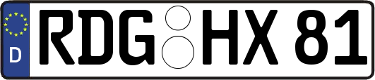 RDG-HX81