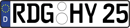 RDG-HY25