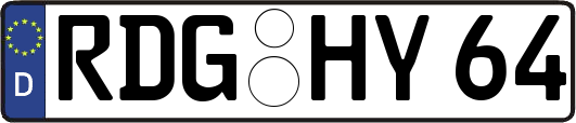 RDG-HY64