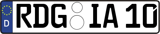 RDG-IA10