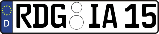 RDG-IA15