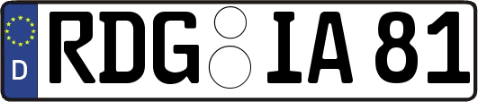 RDG-IA81